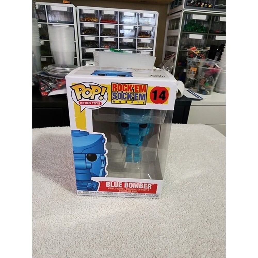 Funko Pop! Blue Rocker Rock’em Sock’em Robots Retro Toys #14